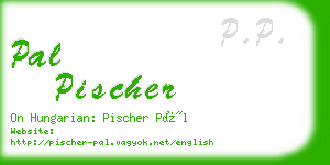 pal pischer business card